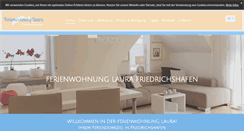 Desktop Screenshot of ferienwohnung-laura-friedrichshafen.de
